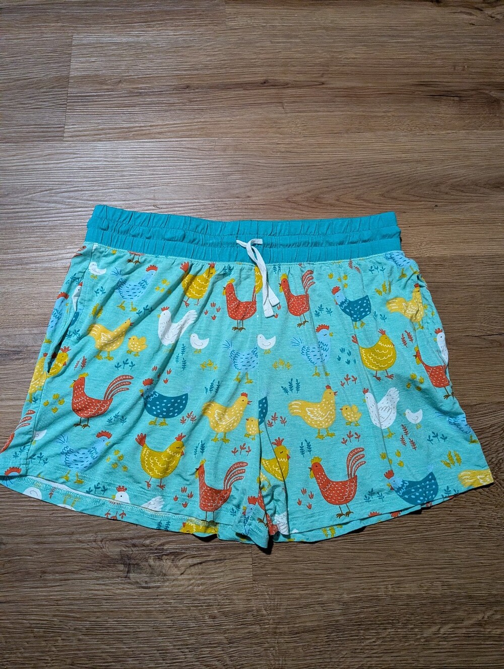 Little Sleepies Bamboo Chicken Sleep Shorts Small